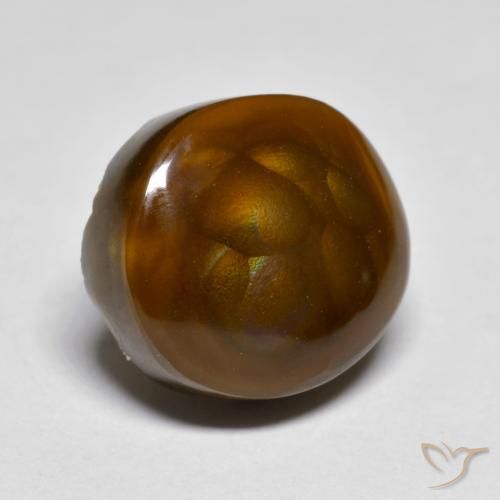 7.53ct Natural Multicolorido Ágata de fogo, Chique, Opaco