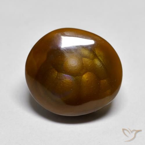 Ágata de fogo Multicolorido Natural 7.53ct, Chique, Opaco
