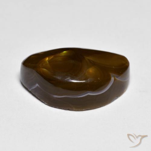Ágata de fogo Multicolorido Natural 9.39ct, Chique, Opaco