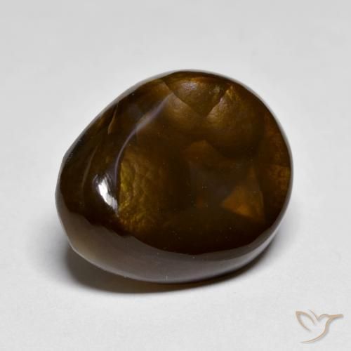 Ágata de fogo Multicolorido Natural 9.75ct, Chique, Opaco