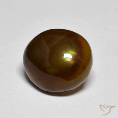Ágata de fogo Multicolorido Natural 3.31ct, Chique, Opaco