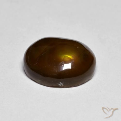 Ágata de fogo Multicolorido Natural 3.31ct, Chique, Opaco