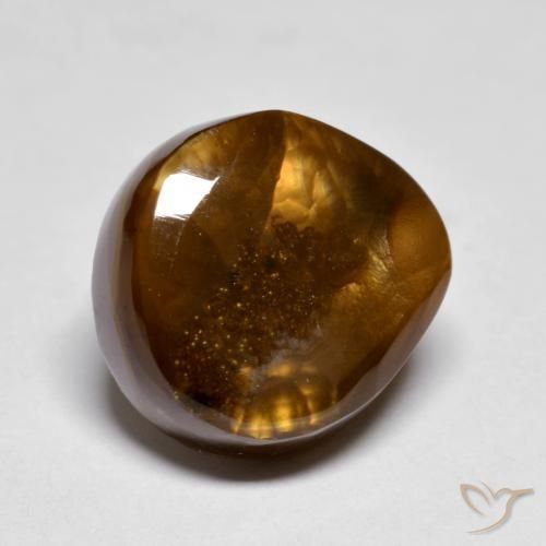 Ágata de fogo Multicolorido Natural 6.82ct, Chique, Translúcido