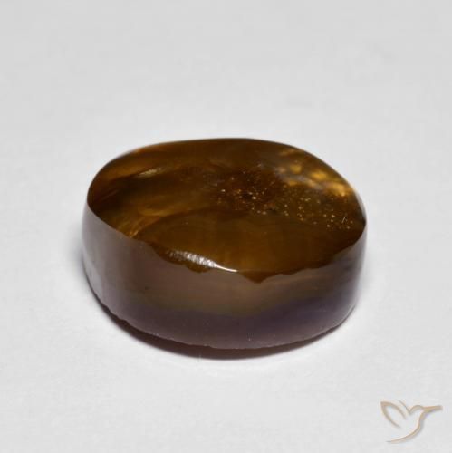 Ágata de fogo Multicolorido Natural 6.82ct, Chique, Translúcido