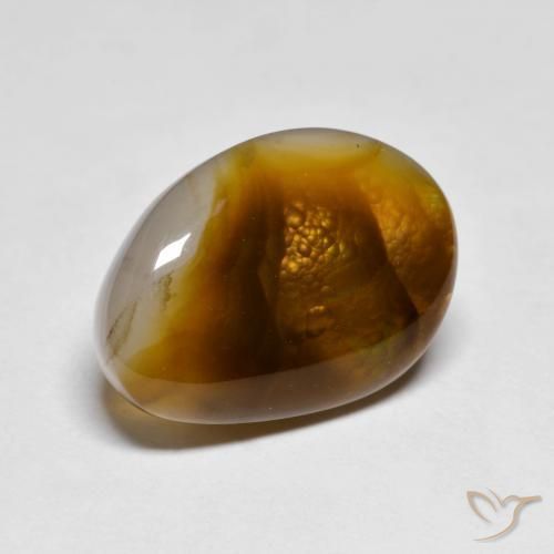7.02ct Natural Multicolorido Ágata de fogo, Chique, Translúcido