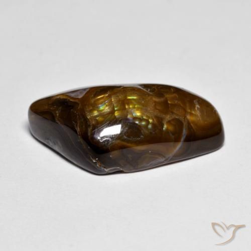 Ágata de fogo Multicolorido Natural 9.70ct, Chique, Opaco