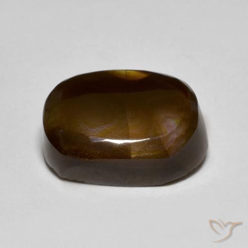 Ágata de fogo Multicolorido Natural 6.88ct, Chique, Opaco