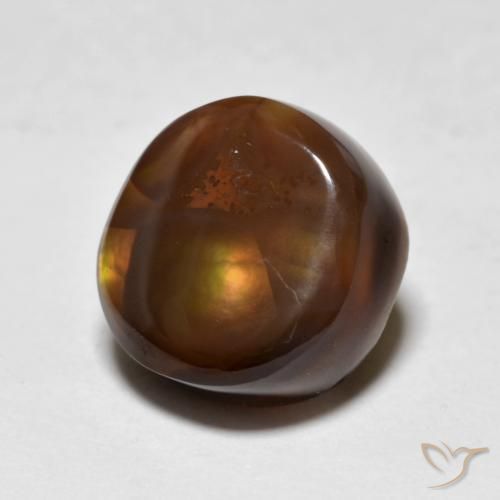 Ágata de fogo Multicolorido Natural 4.82ct, Chique, Opaco