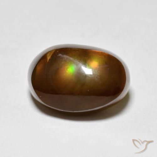 Ágata de fogo Multicolorido Natural 3.75ct, Chique, Opaco
