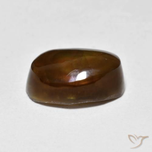 Ágata de fogo Multicolorido Natural 3.75ct, Chique, Opaco