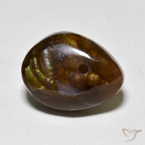 8.92ct Natural Multicolorido Ágata de fogo, Chique, Opaco