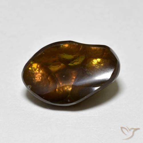 4.75ct Natural Multicolorido Ágata de fogo, Chique, Opaco