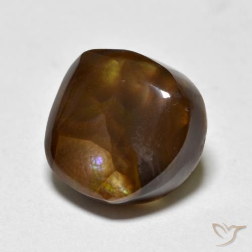 Ágata de fogo Multicolorido Natural 5.59ct, Chique, Opaco