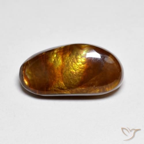 5.43ct Natural Multicolorido Ágata de fogo, Chique, Opaco