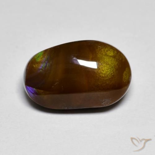 5.66ct Natural Multicolorido Ágata de fogo, Chique, Opaco