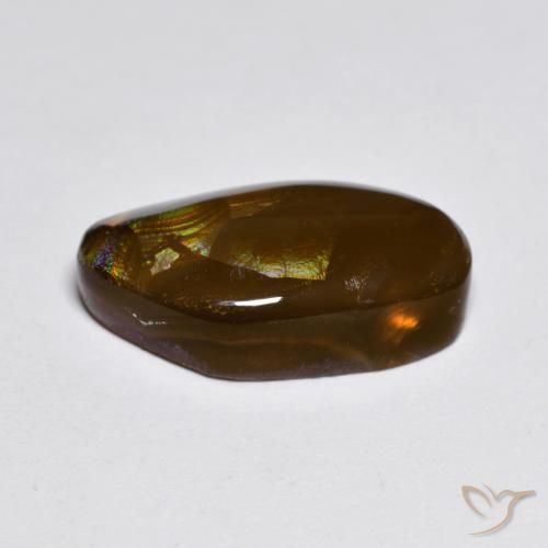 Ágata de fogo Multicolorido Natural 5.83ct, Chique, Opaco