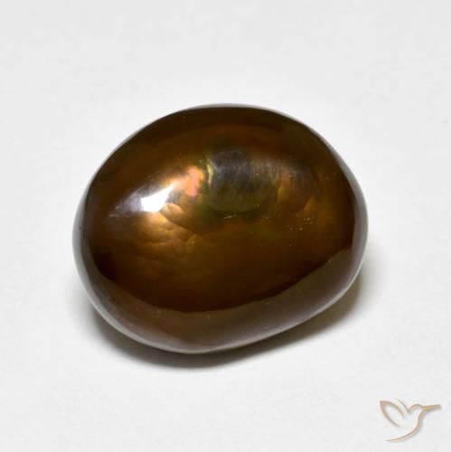 Ágata de fogo Multicolorido Natural 5.26ct, Chique, Opaco