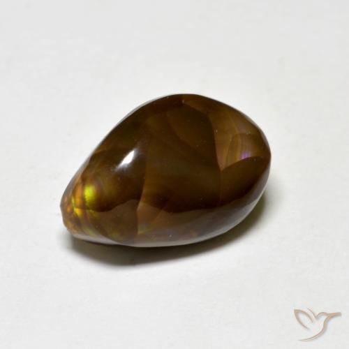 Ágata de fogo Multicolorido Natural 4.47ct, Chique, Opaco