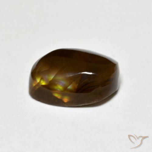 Ágata de fogo Multicolorido Natural 4.47ct, Chique, Opaco