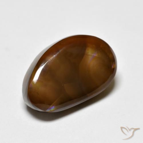 Ágata de fogo Multicolorido Natural 7.33ct, Chique, Opaco