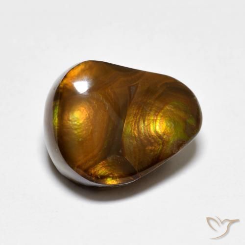 Ágata de fogo Multicolorido Natural 5.03ct, Chique, Opaco