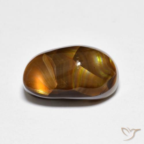 3.99ct Natural Multicolorido Ágata de fogo, Chique, Opaco