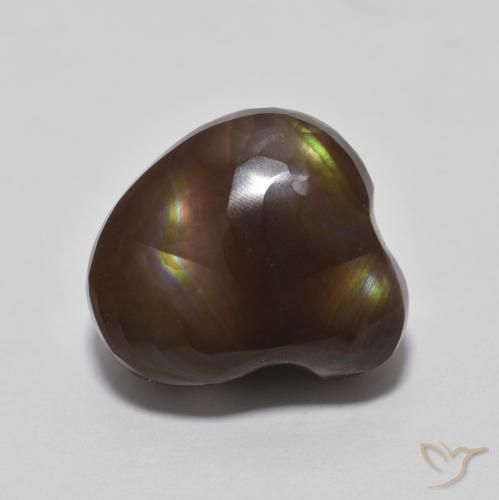 5.36ct Natural Multicolorido Ágata de fogo, Chique, Opaco