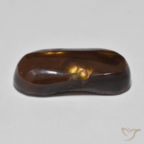 Ágata de fogo Multicolorido Natural 8.67ct, Chique, Opaco