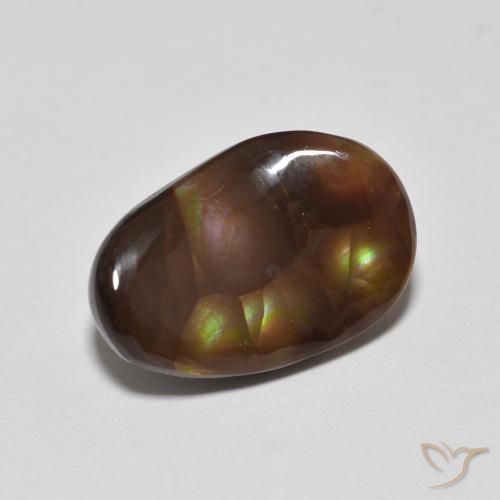 Ágata de fogo Multicolorido Natural 3.68ct, Chique, Opaco