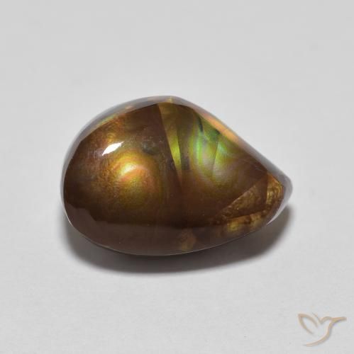 4.02ct Natural Multicolorido Ágata de fogo, Chique, Opaco, Photo A