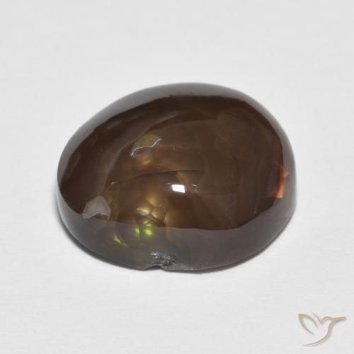 Ágata de fogo Multicolorido Natural 7.39ct, Chique, Opaco