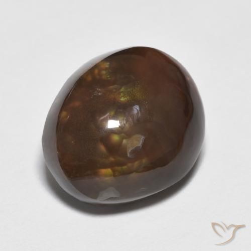 Ágata de fogo Multicolorido Natural 7.39ct, Chique, Opaco