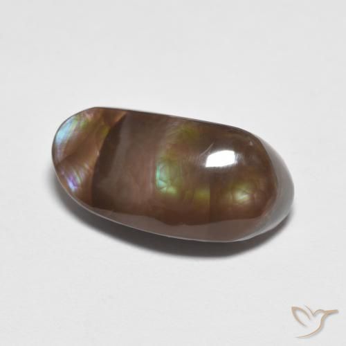 5.76ct Natural Multicolorido Ágata de fogo, Chique, Opaco