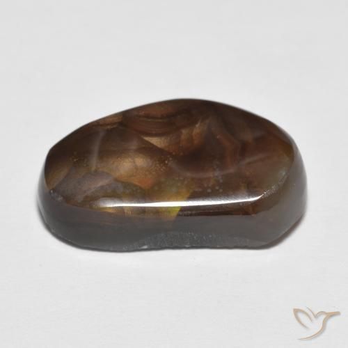 Ágata de fogo Multicolorido Natural 7.98ct, Chique, Opaco