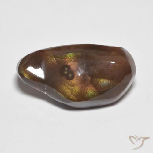 7.32ct Natural Multicolorido Ágata de fogo, Chique, Opaco