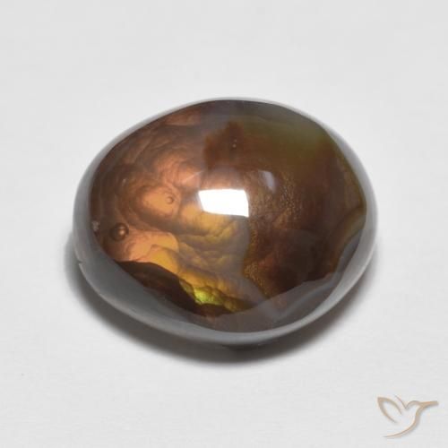 7.19ct Natural Multicolorido Ágata de fogo, Chique, Opaco