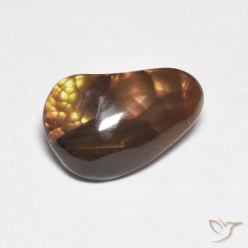 Ágata de fogo Multicolorido Natural 2.61ct, Chique, Opaco
