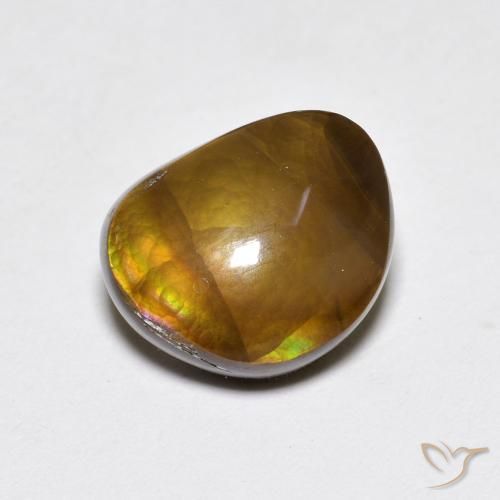 3.18ct Natural Multicolorido Ágata de fogo, Chique, Opaco