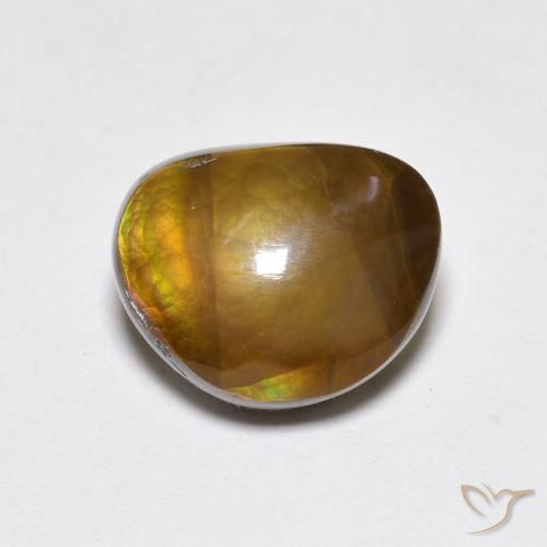 Ágata de fogo Multicolorido Natural 3.18ct, Chique, Opaco