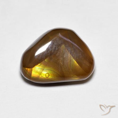 4.19ct Natural Multicolorido Ágata de fogo, Chique, Opaco