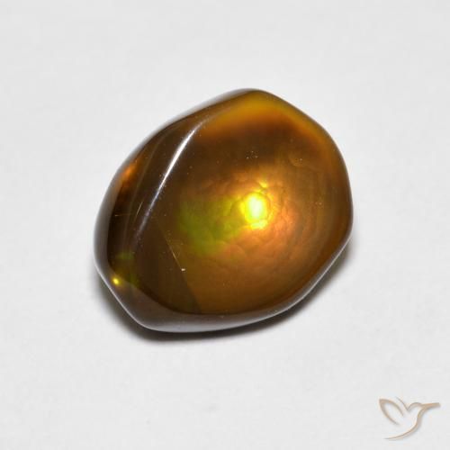 Ágata de fogo Multicolorido Natural 2.46ct, Chique, Opaco
