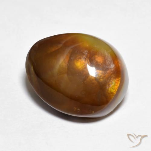 Ágata de fogo Multicolorido Natural 7.50ct, Chique, Translúcido