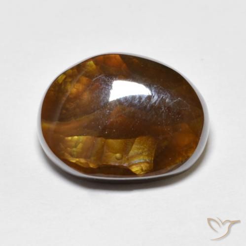 Ágata de fogo Multicolorido Natural 8.27ct, Chique, Opaco