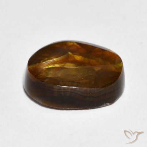 Ágata de fogo Multicolorido Natural 8.27ct, Chique, Opaco