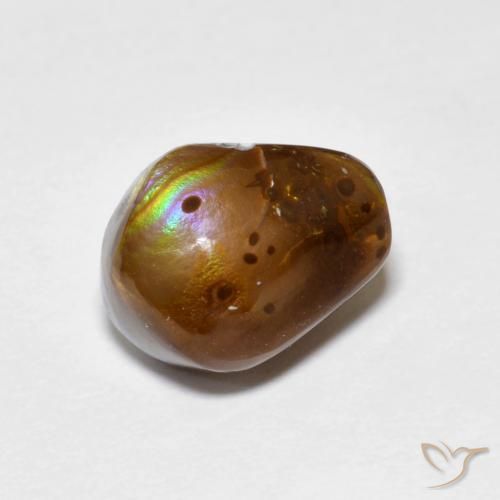 Ágata de fogo Multicolorido Natural 3.16ct, Chique, Opaco