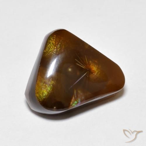 Ágata de fogo Multicolorido Natural 8.01ct, Chique, Opaco