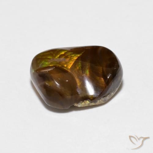 Ágata de fogo Multicolorido Natural 2.60ct, Chique, Opaco