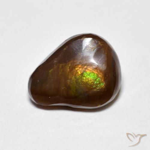 4.55ct Natural Multicolorido Ágata de fogo, Chique, Opaco