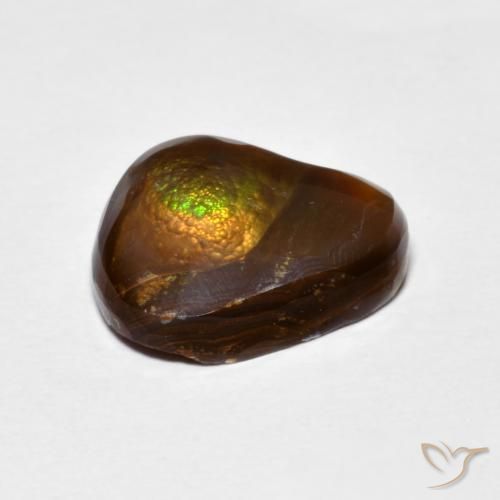 Ágata de fogo Multicolorido Natural 4.55ct, Chique, Opaco