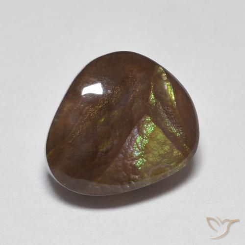 Ágata de fogo Multicolorido Natural 4.21ct, Chique, Opaco